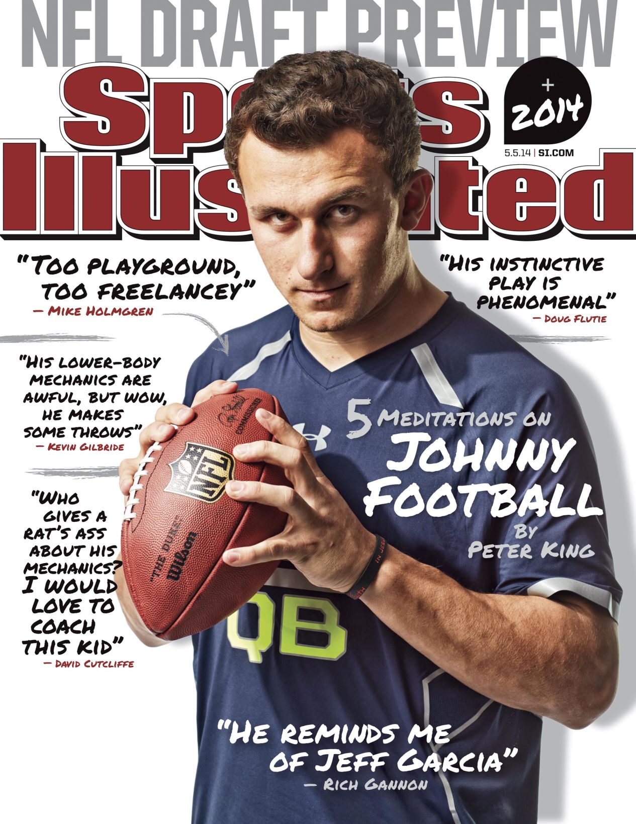 Johnny Manziel Sports Illustrated Cover